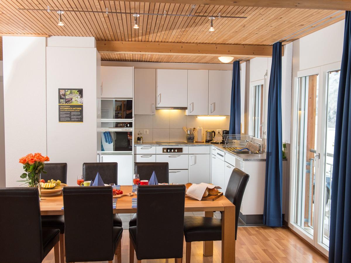 Ferienwohnung Gaestehaus Fuerlauwi Meien ภายนอก รูปภาพ